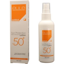 Elile Sunblock Sun Protection Lotion -  Shea Butter ve Hyaluronic Acid Içeren Güneş Koruma Losyonu 150 ml