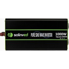 Solinved Slvp Serisi 1000W Tam sünıs Inverter 12V