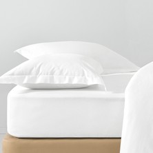 Puffy Naturalis Çift Kişilik Ranforce Yıkamalı Nevresim Takımı - Beyaz