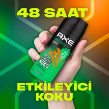 Axe Erkek Sprey Deodorant Jungle Fresh 48 Saat Etkileyici Koku 150 ml X3