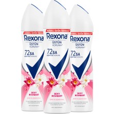 Rexona Kadın Sprey Deodorant Sexy Bouquet 72 Saat Kesintisiz Üstün Koruma 150 ml X3