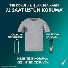 Rexona Men Erkek Sprey Deodorant Champions 72 Saat Kesintisiz Üstün Koruma 150 ml X3