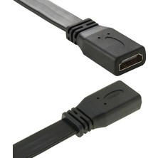 Yuekeda 30CM HDMI Dişi Ila Dişi Konektör Adaptör Kablosu (Yurt Dışından)