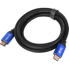 Yuekeda 8k2.1 Tv Bilgisayar Projeksiyonu Set Üstü Kutu HDMI Kablosu, Kablo Uzunluğu: 1.5m (Yurt Dışından)