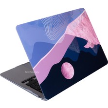 SyncCase Huawei Kılıf MateBook D14 ile Uyumlu 2020/2023 WaveLayers01NL