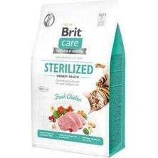 Brit Care Hipoalerjenik Sterilized Urinary Tahılsız Tavuklu Kısırlaştırılmış Kedi Maması 7 kg - Farmapets