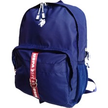 U.S. Polo Assn. Unisex Lacivert Renk Okul Çantası Ortaokul Lise Plçan 22012