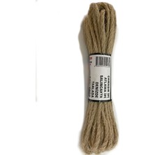 Pratik Mağazam  5 mm 10 Metre Jüt Halat Ip Dekoratif Hasır Ip Kendir Halat