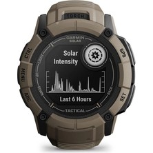 Garmin Instinct 2X Solar Tactical Coyote Tan Multisport Akıllı Saat