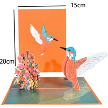 Hainan Shenda 2 Pcs 3D Pop-Up Cards Doğum Günü Kartı Yıldönüm Gifts Postkartı (Yurt Dışından)