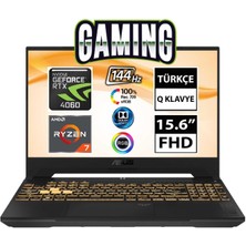 Asus Tuf Gaming A15 FA507NV-LP037A1 Ryzen7 7735HS 16GB 1tbssd RTX4060 15.6" Fullhd Freedos Taşınabilir Bilgisayar