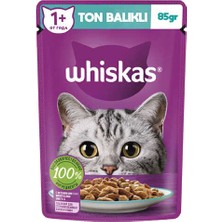 Whiskas Ton Balıklı Pouch Yetişkin Kedi Konservesi 85GR - Farmapets