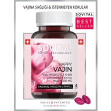 Sovital Happy Vajin Vajina Sağlığı ve Kokusu 40 Softgels