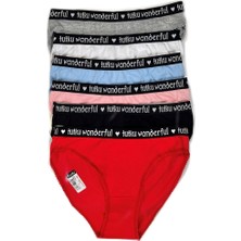 Tutku 12 'li Florence Bayan Bikini Külot Kombin 0559