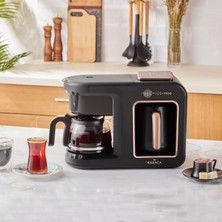 Karaca Hatır Plus Mod 5 in 1 Kahve Ve Çay Makinesi Black Copper