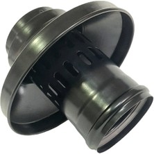 Pelet Baca Dikey Şapkalı Kuşluk Pelet Soba (Ø 80 Mm)