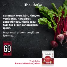 TheLifeCo Pancarlı Detoks Çorbası 23 gr 12’li (glutensiz, vegan)