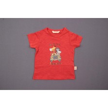 Mini Damla T-Shirt Safari Nar Çiçeği