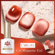 Born Pretty Amber Cat Magnetic Gel (Amber Kedi Gözü Manyetik ) 10ML Uv Kalıcı Oje