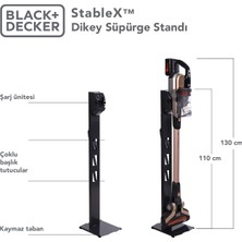 Black & Decker Stable x Dikey Süpürge Standı