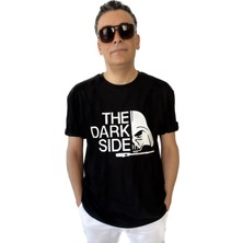 Hescaa Dark Side Oversize T-Shirt - Erkek Tişört Baskılı