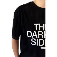 Hescaa Dark Side Oversize T-Shirt - Erkek Tişört Baskılı