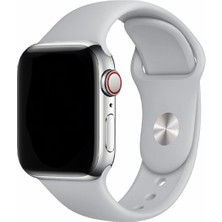 Voyo Apple Watch Uyumlu 3 4 5 6 7 8 Se 38MM 40MM 41MM Silikon Soft Yapı Yumuşak Klasik Voyoklas