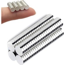 Hdg Yuvarlak Mini Neodyum Mıknatıs Çap :5 mm Kalınlık:1,5mm