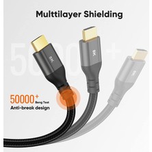 Vention Cablecretion Certified Ultra Hd HDMI 8K Kablo - 1m