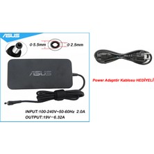Asus N550JK-CN167D Orijinal Laptop Şarj Aleti 19V 6.32A 120W