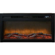 Sanat Şömine Sanatşömine -W10  Elektrikli Şömine