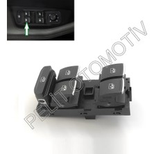 Pelit Otomotiv Golf 7 Sol Dörtlü Cam Açma Düğmesi 5G0959857E