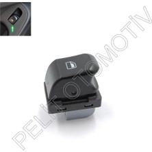 pelit oto Audi Q5 Sağ Ön Arka Tekli Cam Düğmesi 8K0959855A