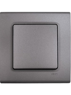 Viko Linnera Life Granit Grisi Tekli Anahtar Çerçeveli - 90442001