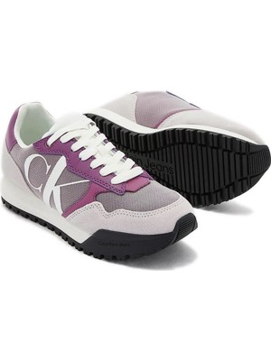 Calvin Klein Toothy Runner Bold Mono W Mor Kadın Sneaker