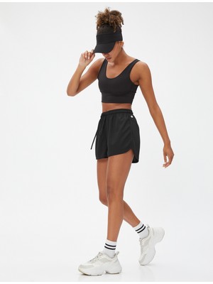 Koton Sporcu Sütyeni Balenli Dolgusuz Slim Fit
