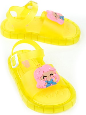 Gezer Yazlık Rahat Işıklı Taban  Kız Çocuk Sandalet