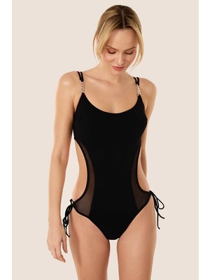 Ayyıldız 3015 Siyah Mayokini