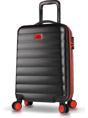 My Valice Colors Abs Küçük Kabin Boy Valiz Siyah