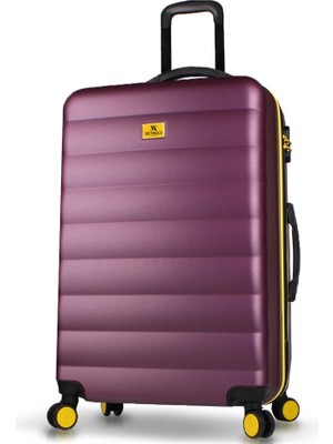 My Valice Colors Abs Büyük Boy Valiz Mürdüm