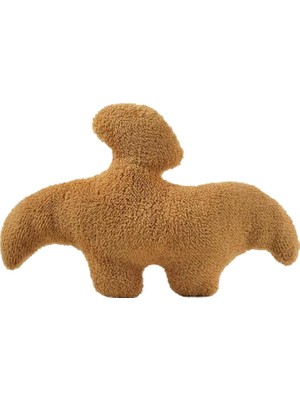 Surjion Dino Nugget Yastık Yatak Odası Dekorasyonu Dinozor Atma Yastık Doldurulmuş Hayvan Peluş 45CMX30CM B (Yurt Dışından)