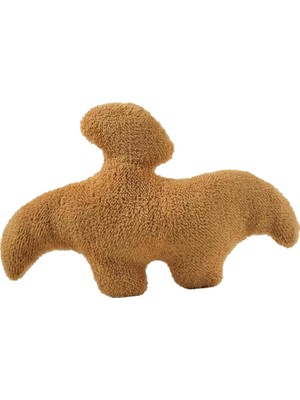 Surjion Dino Nugget Yastık Yatak Odası Dekorasyonu Dinozor Atma Yastık Doldurulmuş Hayvan Peluş 45CMX30CM B (Yurt Dışından)