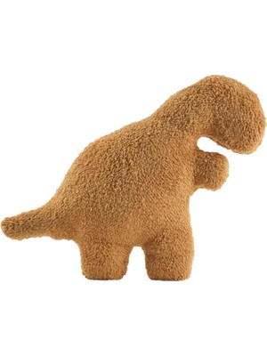 Surjion Dino Nugget Yastık Yatak Odası Dekorasyonu Dinozor Atma Yastık Doldurulmuş Hayvan Peluş 40CMX30CM (Yurt Dışından)