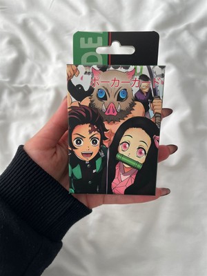 Planet Butik Anime Demon Slayer Iskambil Poker Kartı