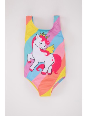 DeFacto Kız Bebek Unicorn Baskılı Mayo Z5299A223HS