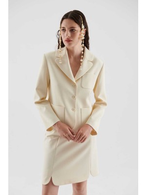 ROMAN Ceket Ekru K2336005_049