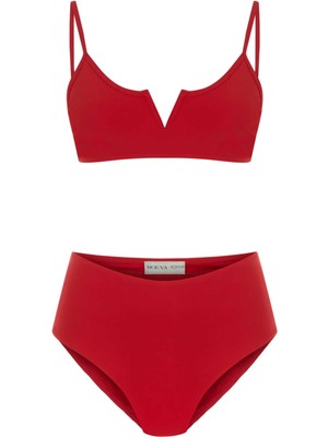 ROMAN Yüksek Bel Bikini Takım Kırmızı Y21MY909_006