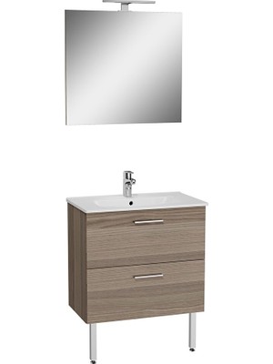 Vitra Mia 66101 Banyo Dolabı Seti Çekmeceli, Ayaklı, 70 Cm, Cordoba