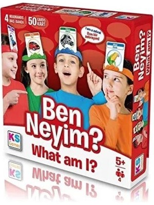 KS Games Ben Neyim What Am I? Kutu Oyunu