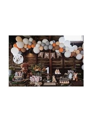 Meri Parti 100 Adet Pastel Balon ve 5 mt Zincir Aparatı